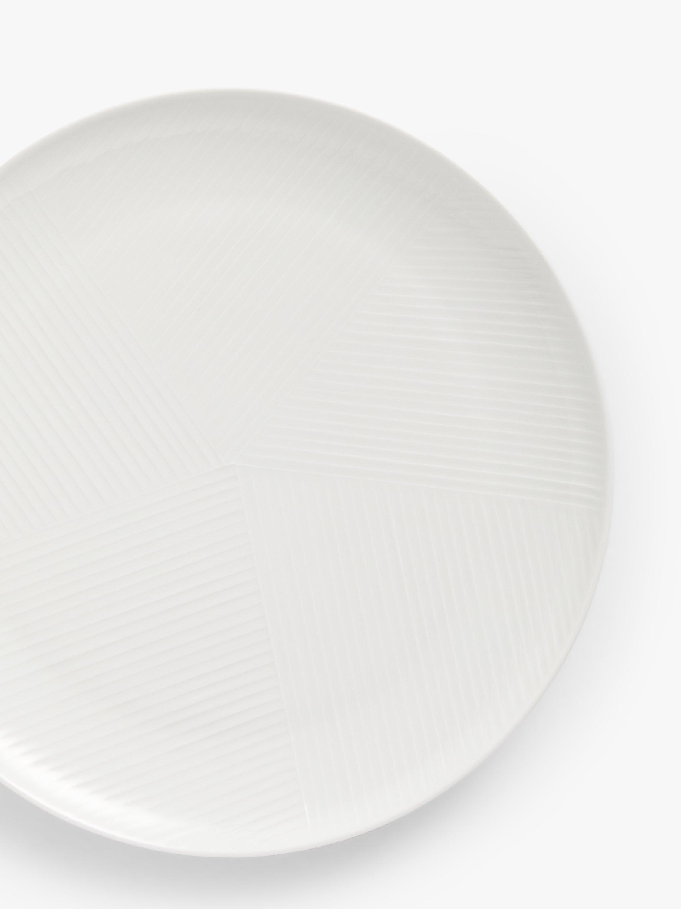 John Lewis porcelain coupe dinner plate 28cm, UK version