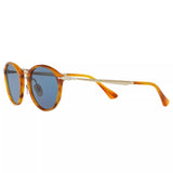 Persol Calligrapher Edition oval sunglasses Havana blue (British brand)