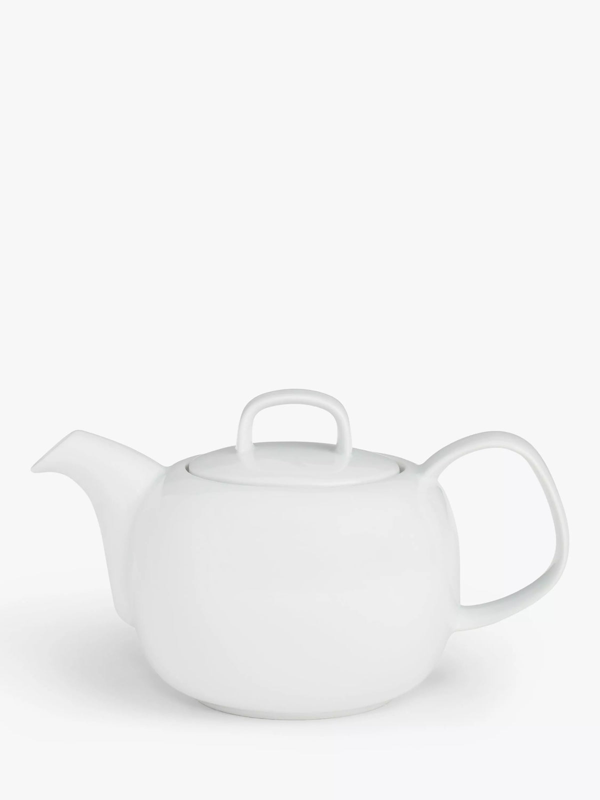 John Lewis Dine two-cup porcelain teapot white 600ml, UK version