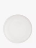 John Lewis porcelain coupe side plate 22cm white, imported from the UK