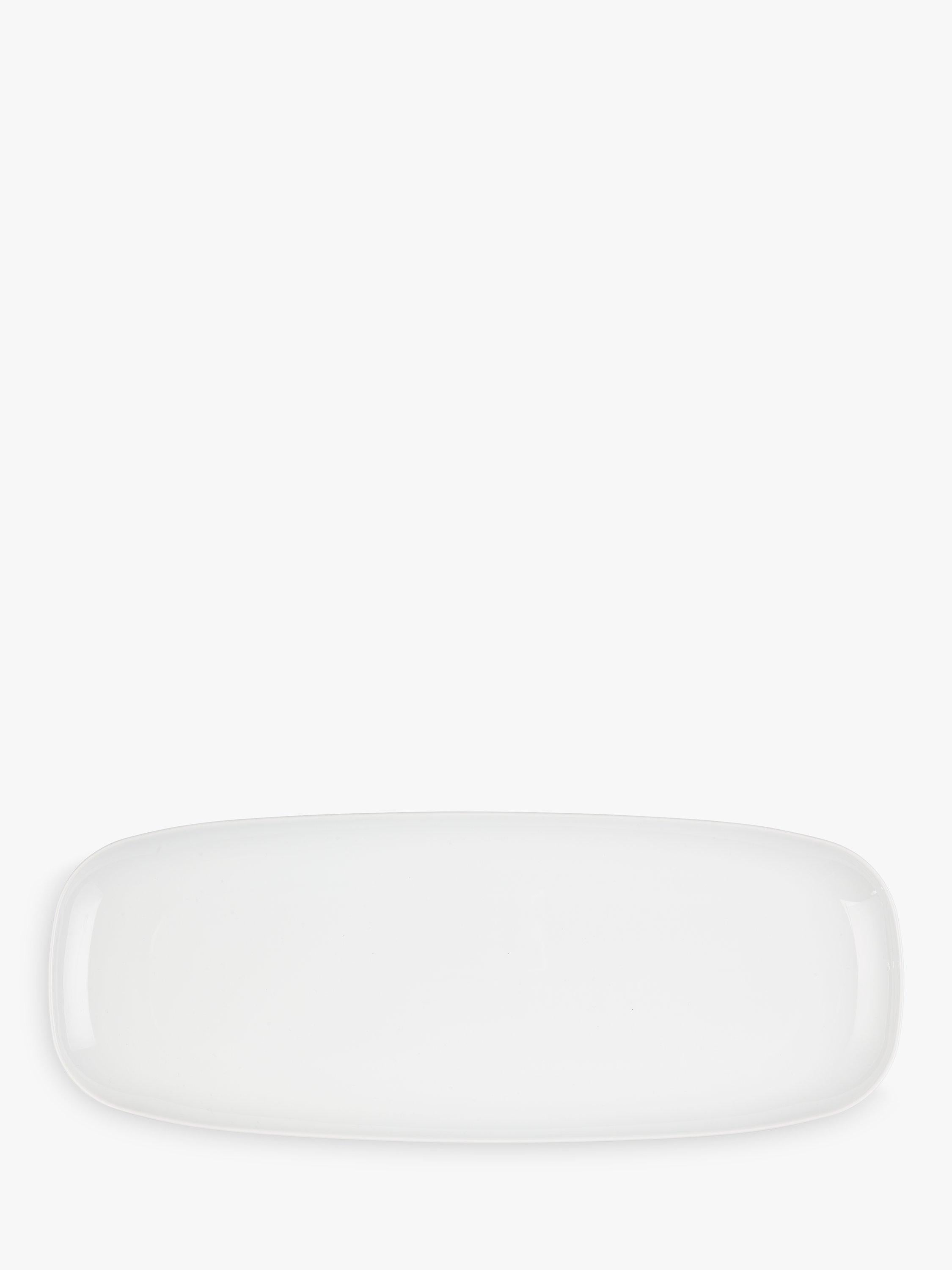 John Lewis narrow porcelain platter 32cm, imported from the UK