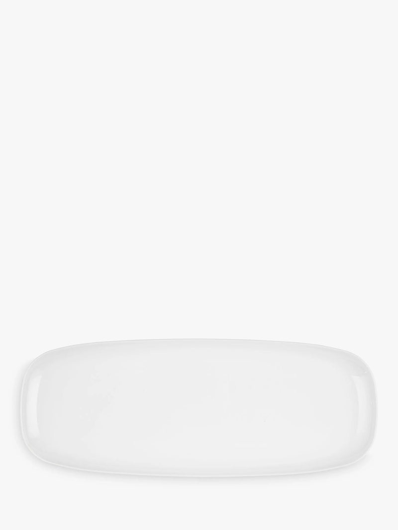 John Lewis narrow porcelain platter 32cm, imported from the UK