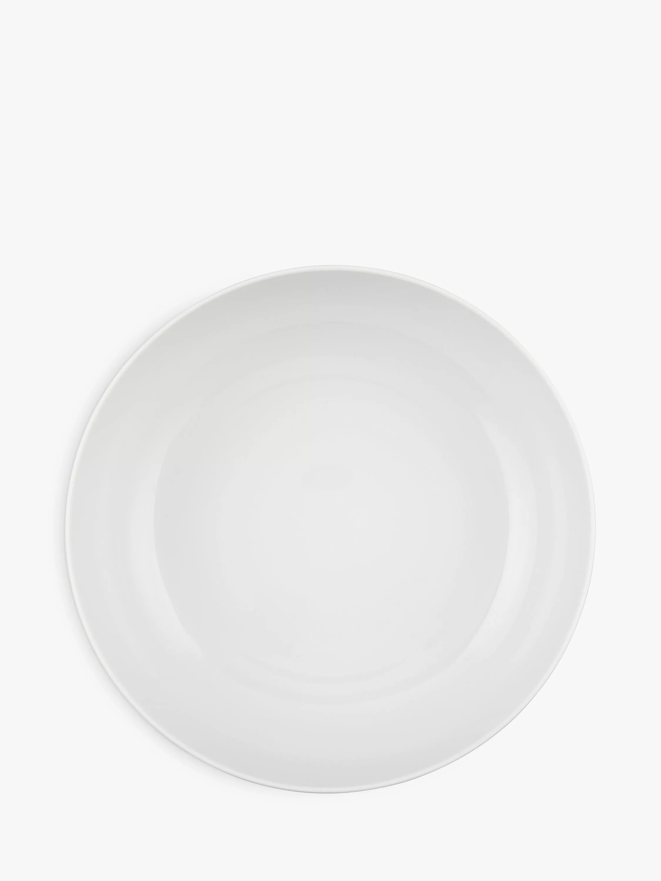 John Lewis white porcelain serving bowl 28cm, imported from the UK