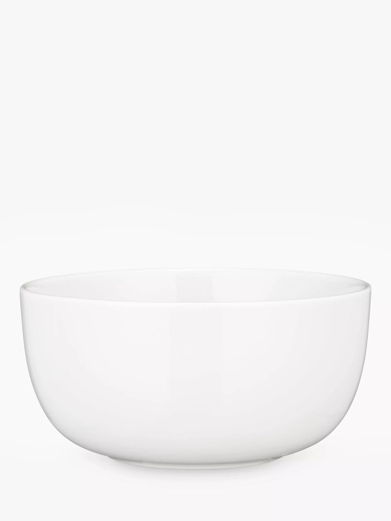 John Lewis Dine porcelain snack bowl 11.5cm white (British brand)