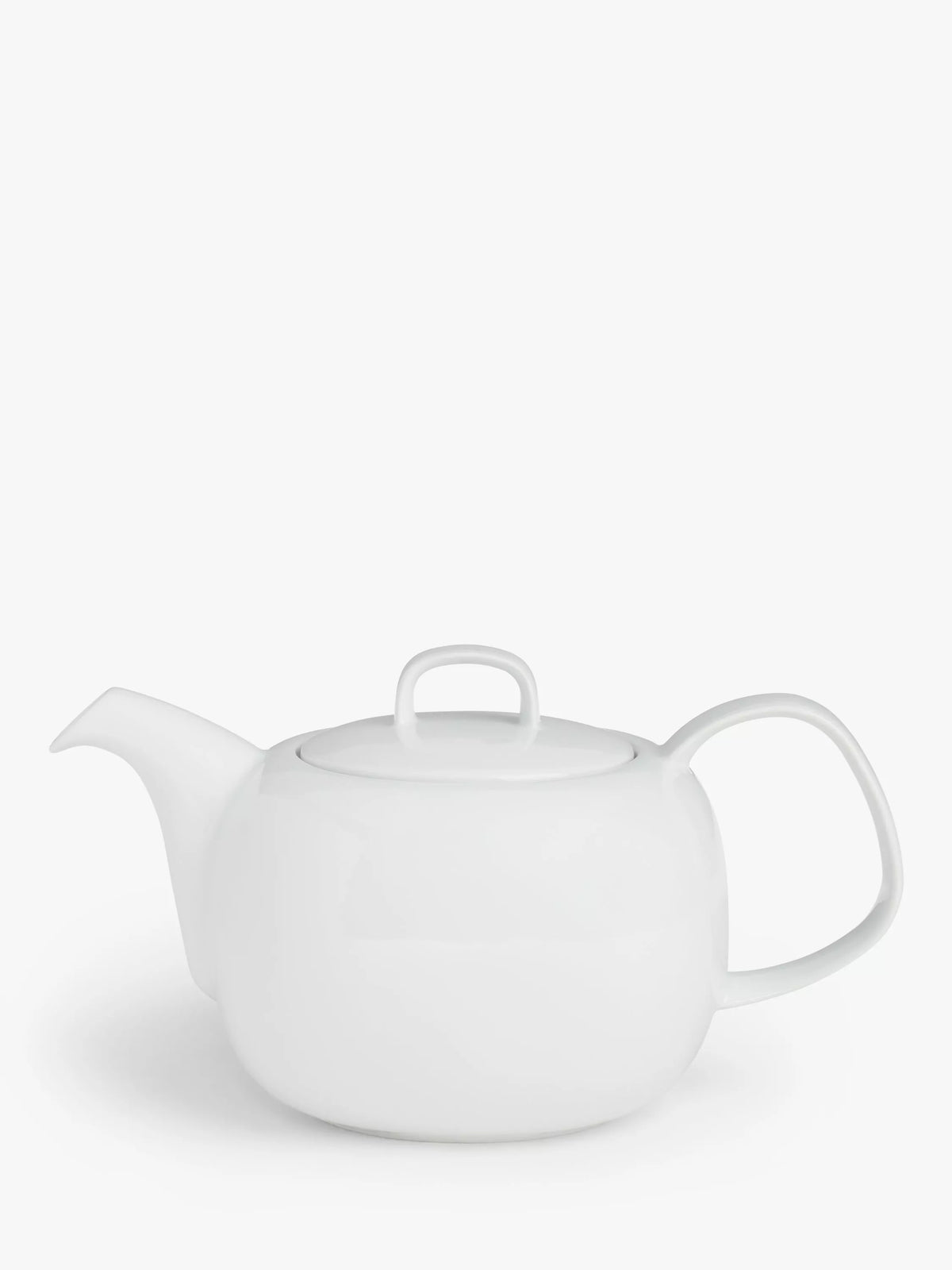 John Lewis porcelain teapot white 1.2L, UK version
