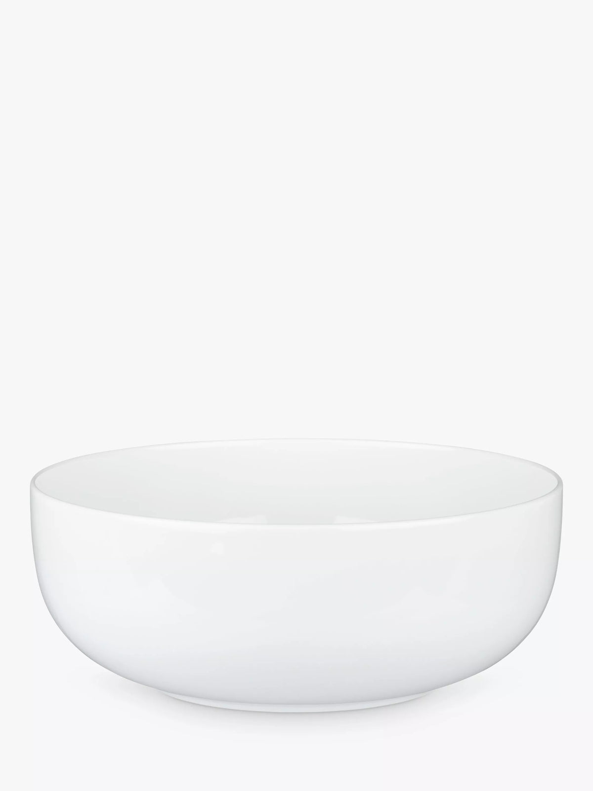 John Lewis Dine porcelain serve bowl white 22cm (British brand)