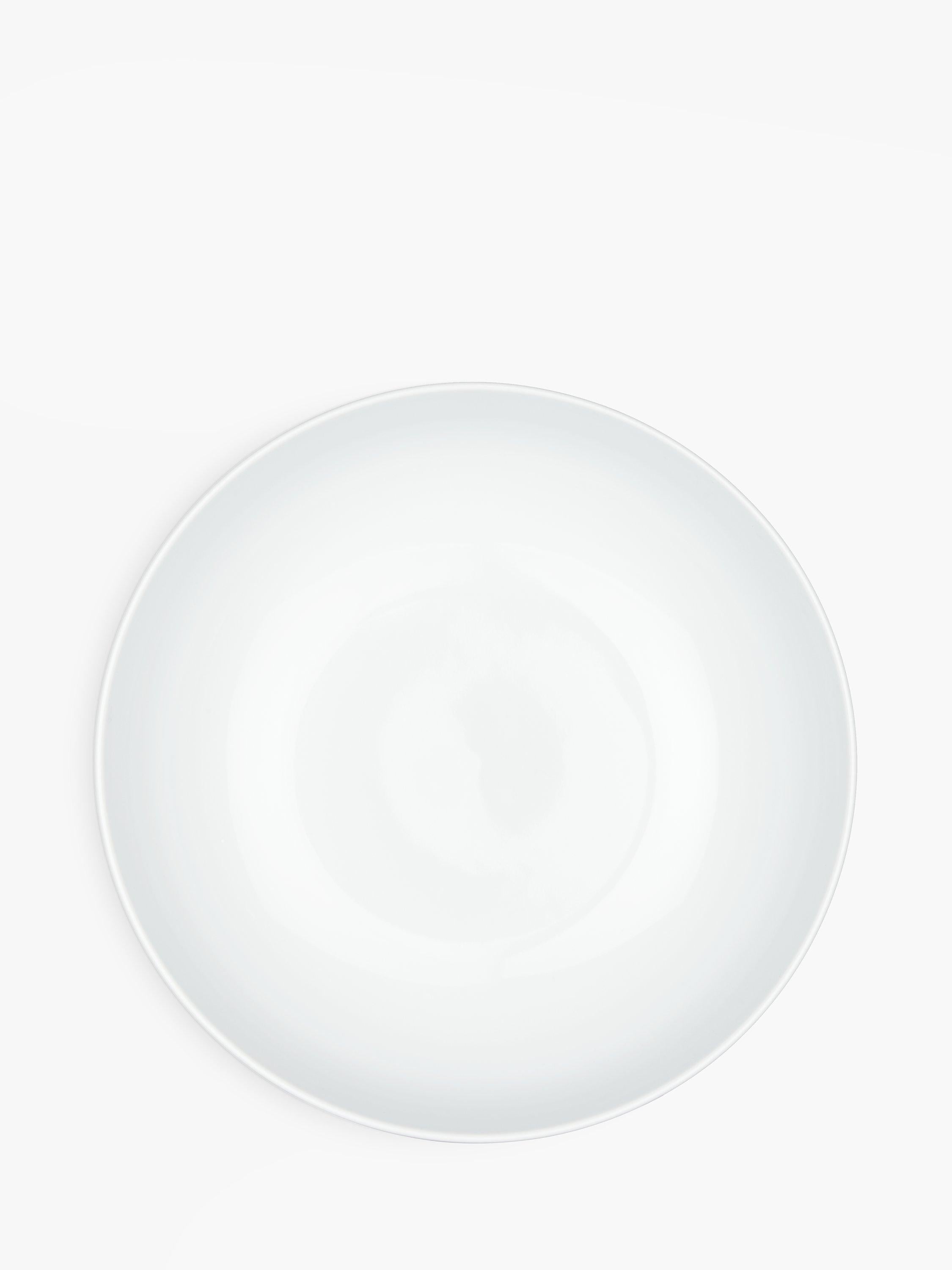 John Lewis Dine porcelain serve bowl white 22cm (British brand)