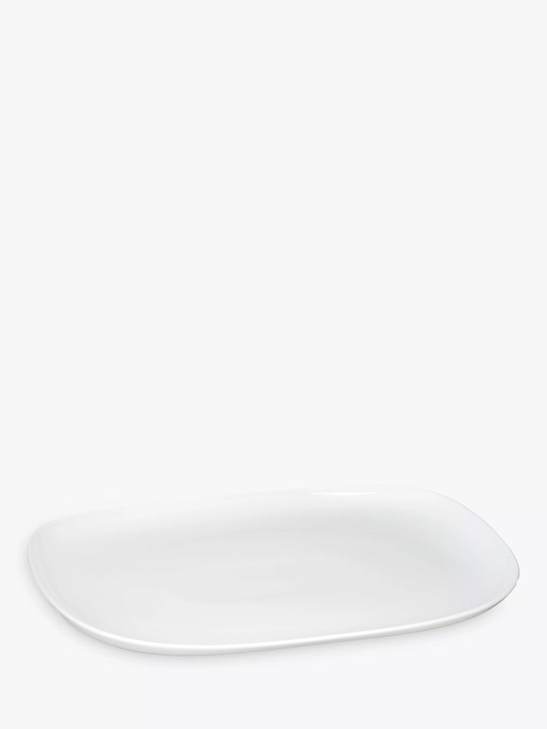 John Lewis Dine Porcelain Platter, 38cm, White