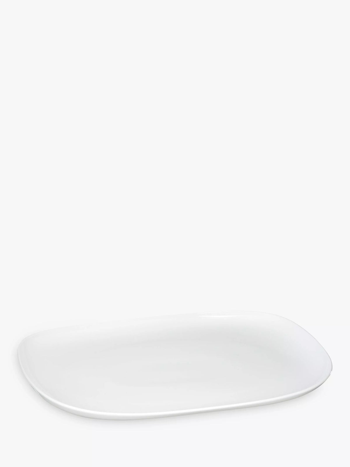 John Lewis porcelain platter white 38cm, UK version