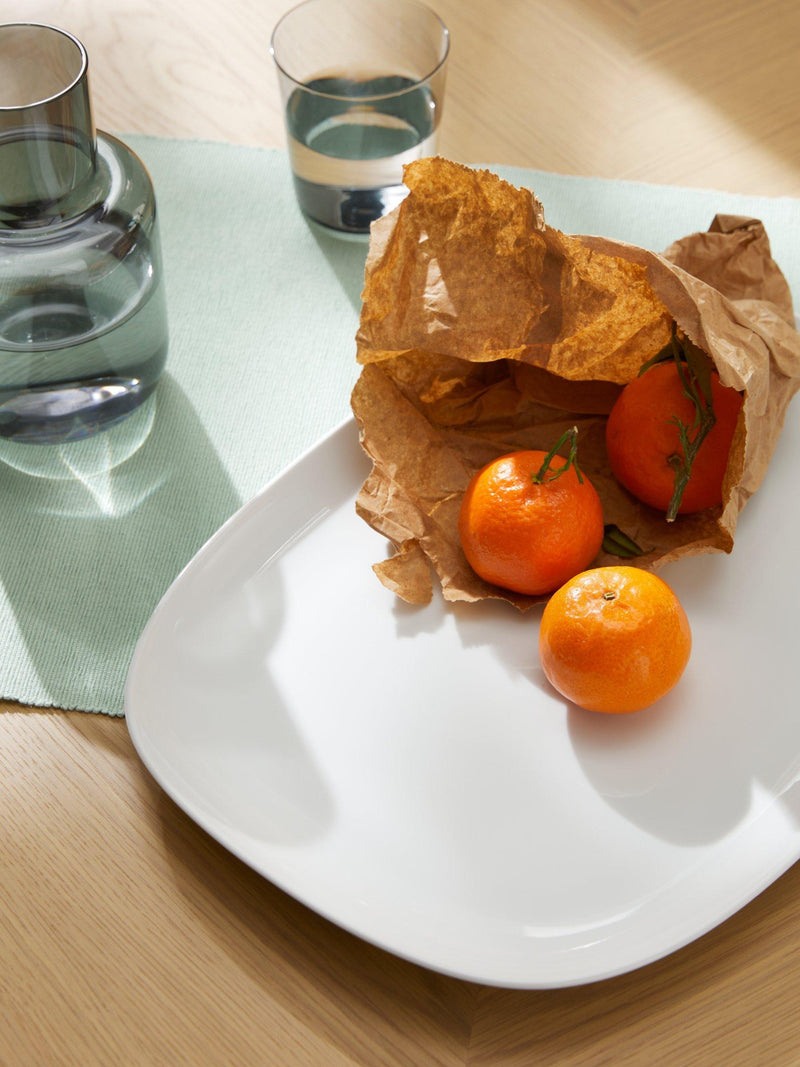 John Lewis porcelain platter white 38cm, UK version