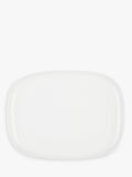 John Lewis porcelain platter white 38cm, UK version