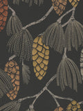 Harlequin wallpaper standing ovation pine cone design, UK version