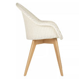 John Lewis Easdale Lloyd loom dining chair with oak legs, UK version