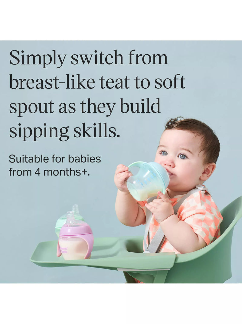 Tommee Tippee Closer To Nature Transition Sippee Trainer baby feeding accessory (British brand)