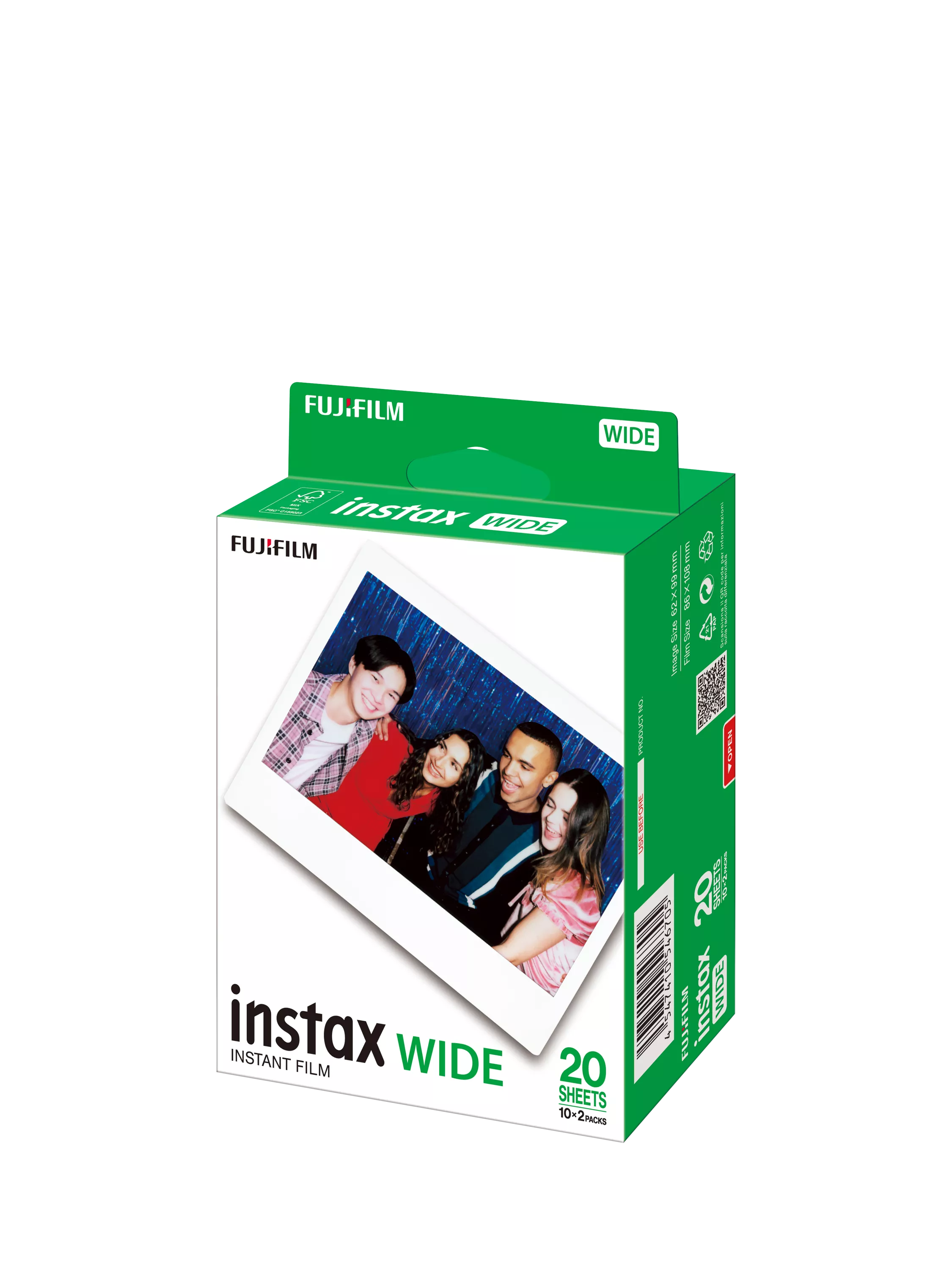 instax wide film 20 shots - British product