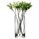 LSA International clear column vase 36cm, UK version