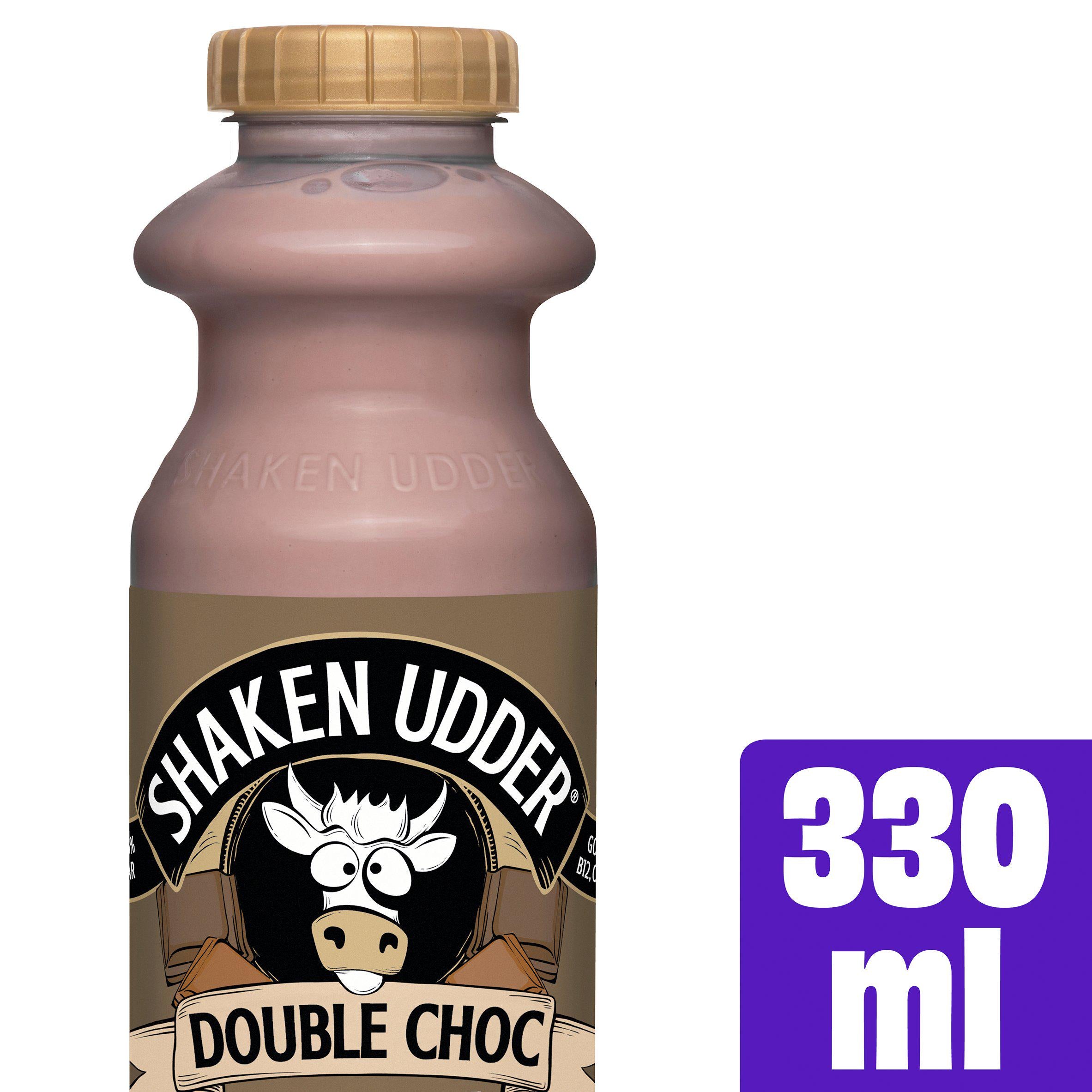 Shaken Udder Double Chocolate Milkshake 330ml (British brand)