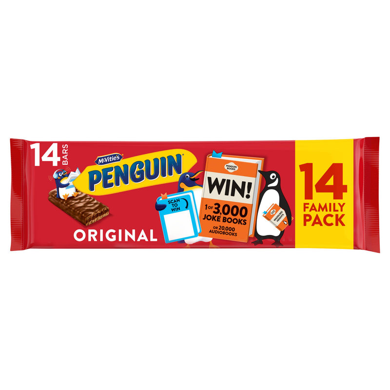McVitie's Penguin biscuit bars 14 pack, UK version