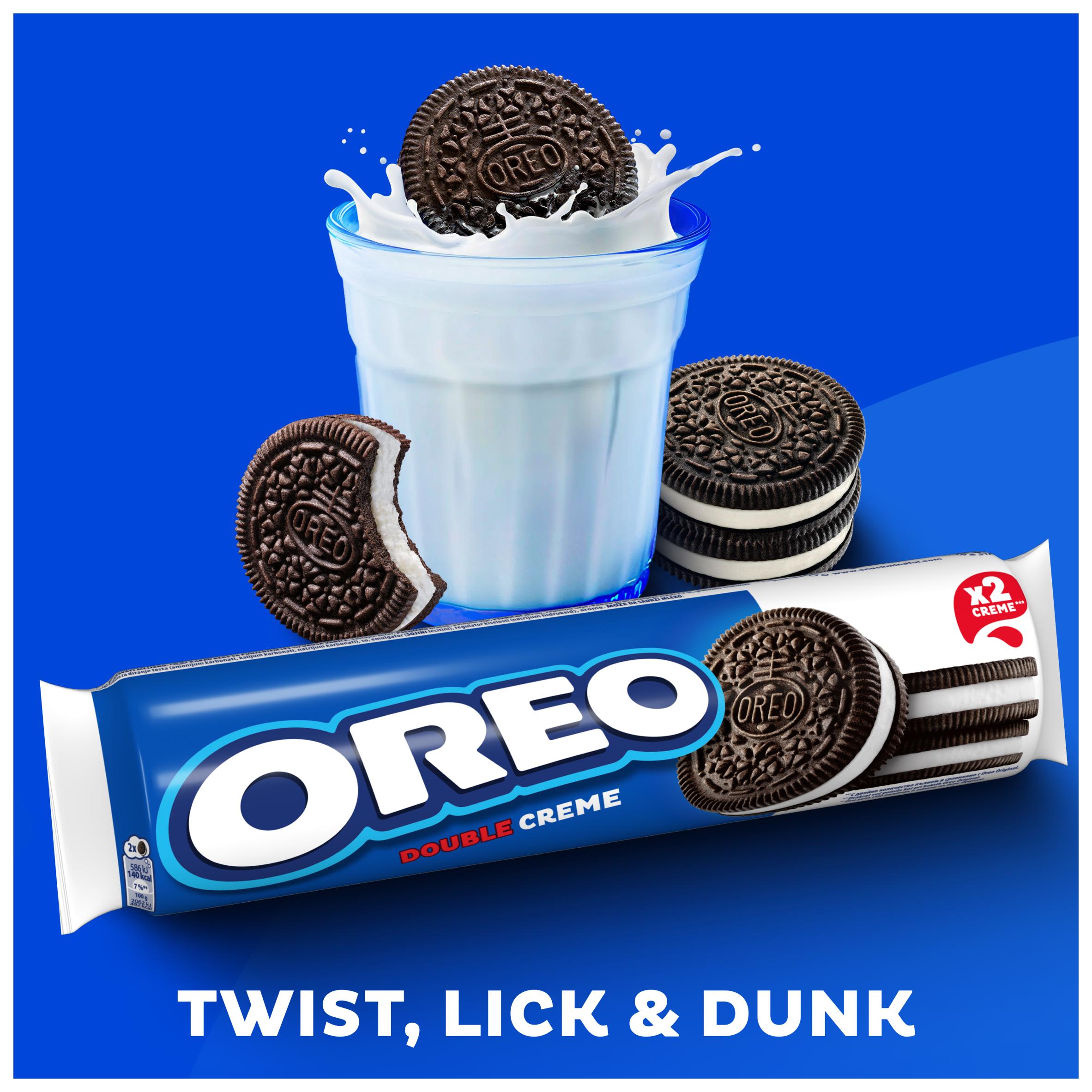 OREO Double Creme biscuits 157g, imported from the UK