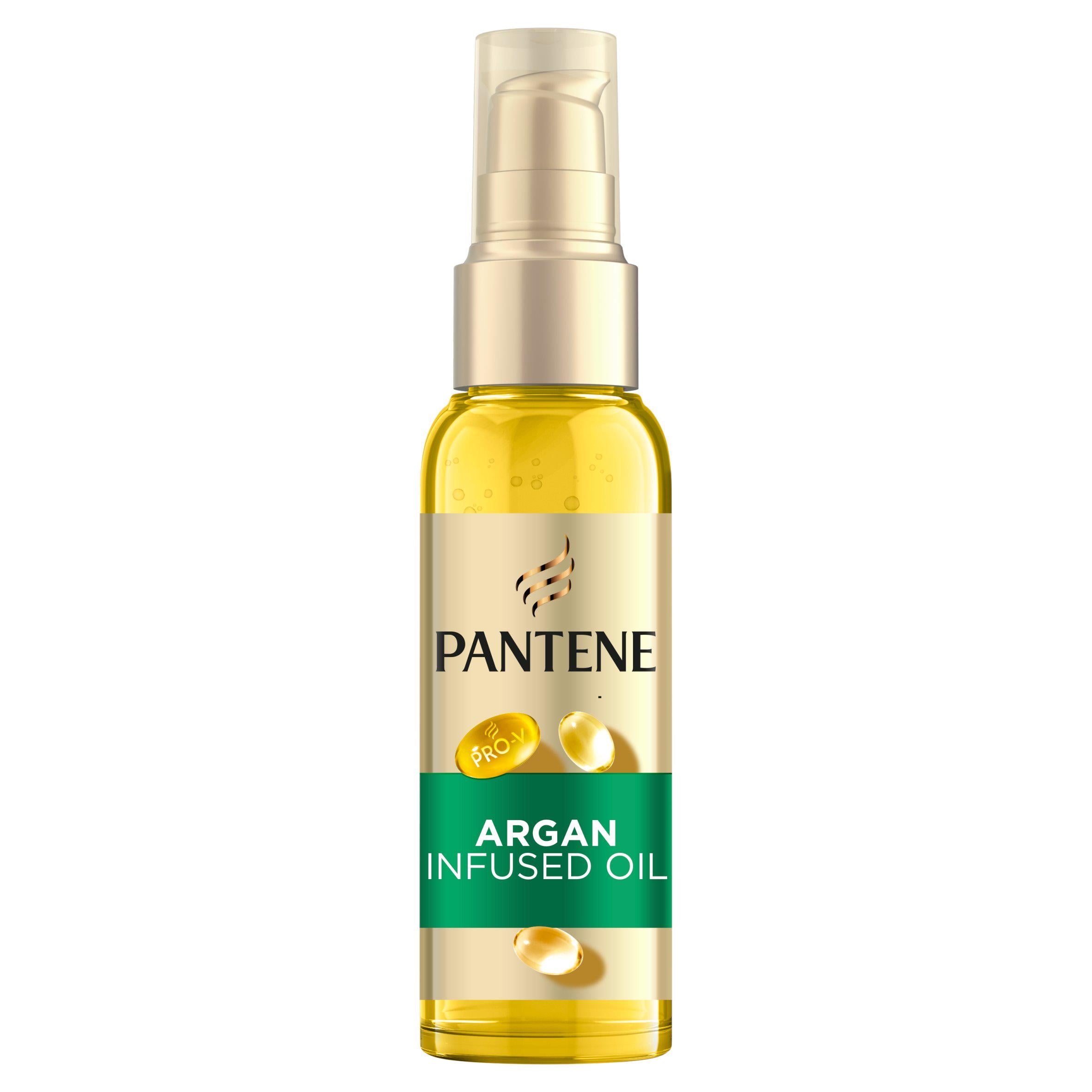 Pantene Argan Infused Hair Oil 100ml, imported from the UK
