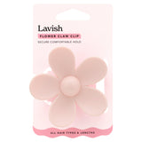 Lavish flower claw clip hair accessory - British product