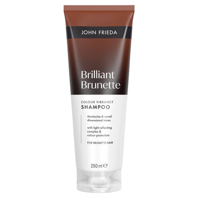Sainsburys John Frieda Brilliant Brunette Colour Vibrancy Shampoo 250ml- Buy online at McGrocer