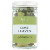 Sainsbury's dried Makrut lime leaves 2g jar, UK version