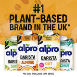 Alpro Barista Almond long life dairy free drink 1 litre (British brand)