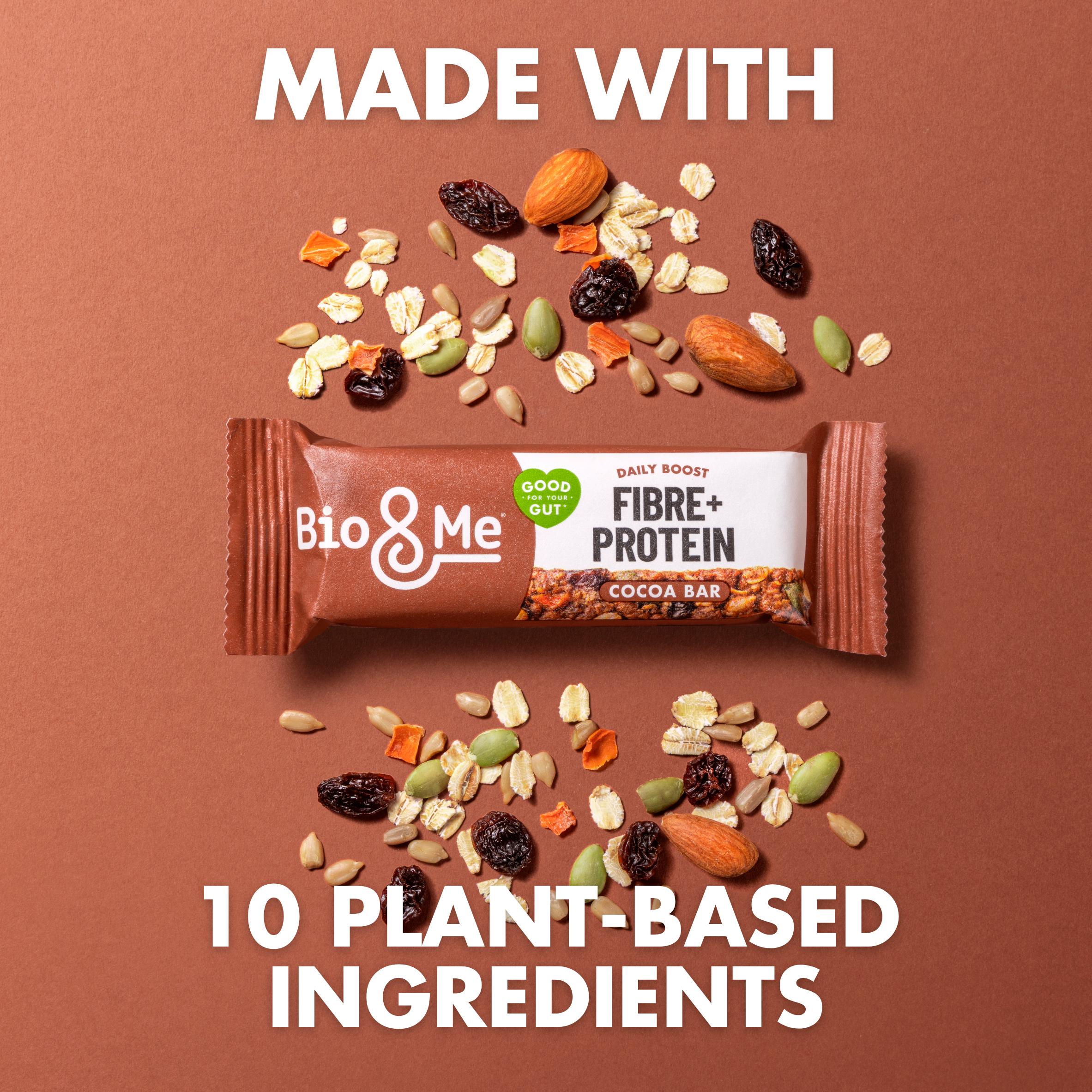Bio&Me cocoa flapjack bars 120g - British product