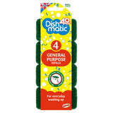 Dishmatic scrubber refills Green Pack of 4 - British product