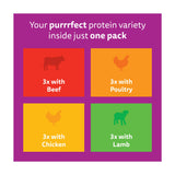 Whiskas Meaty Meals pouches in gravy 12x85g (British brand)