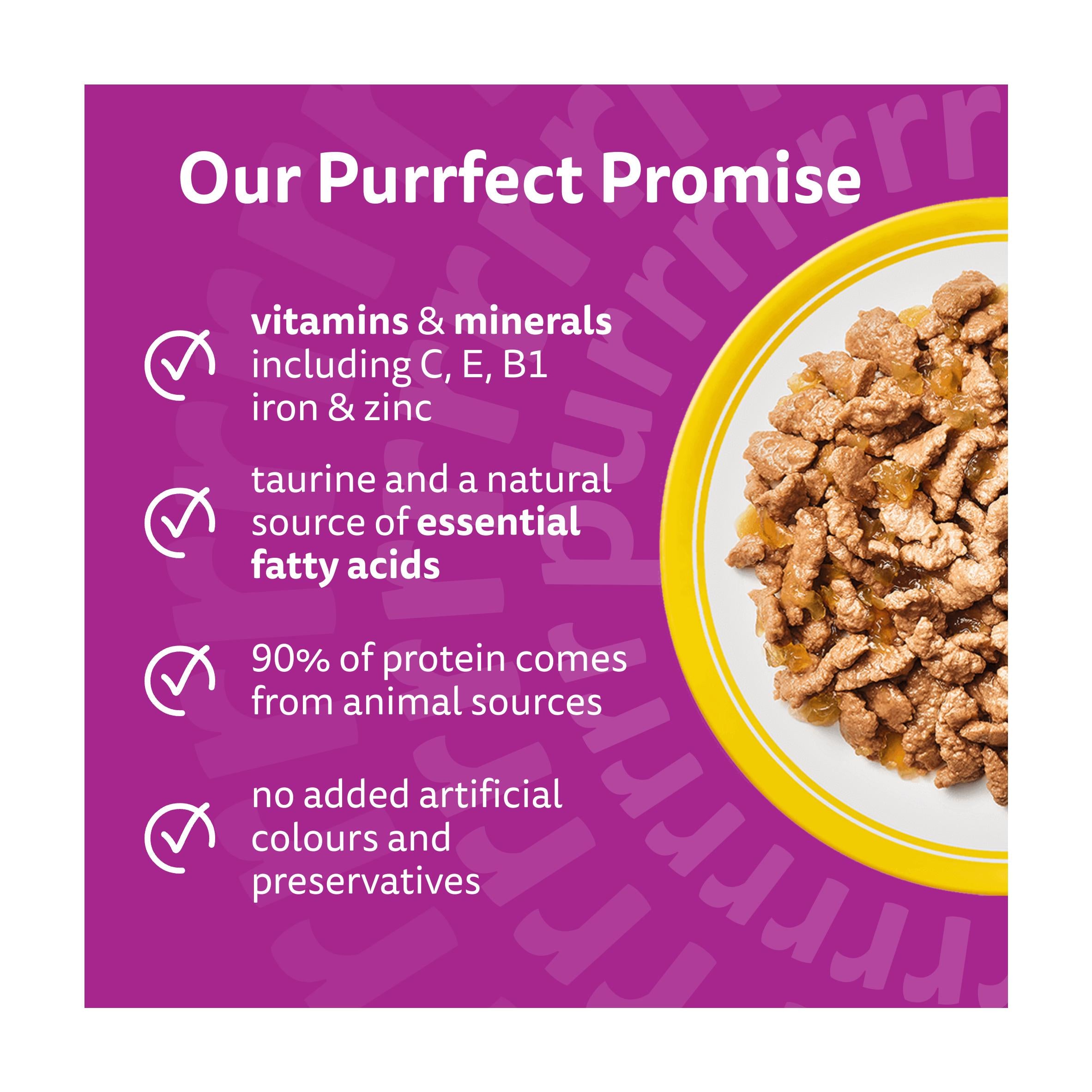 Whiskas Poultry Feasts in Jelly pouches 40x85g - British product