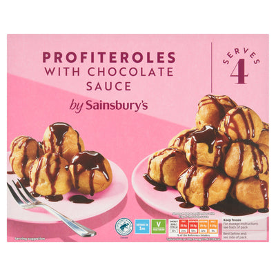 Sainsbury's Profiteroles & Sauce au chocolat 260g