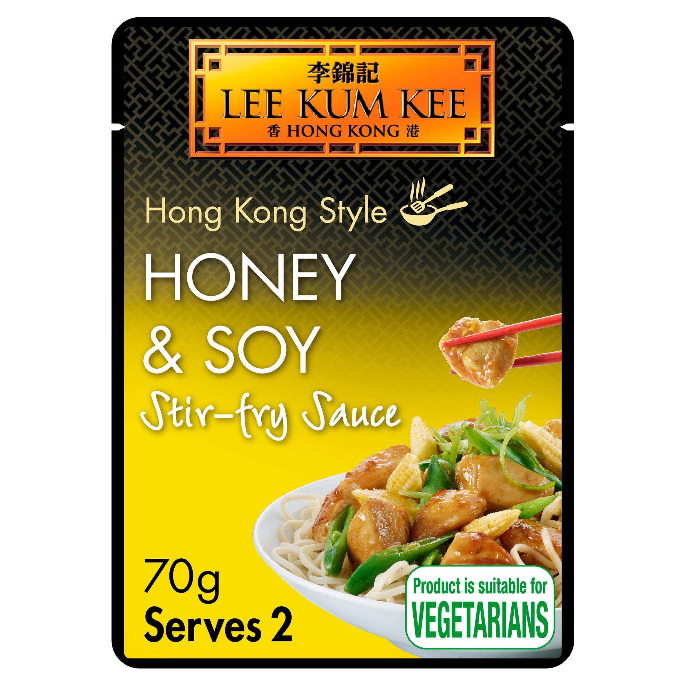 Lee Kum Kee Honey and Soy Stir Fry Sauce 70g, UK version