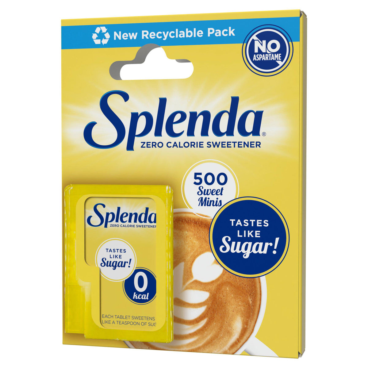 Splenda Minis zero calorie sweetener tablets 500 - British product