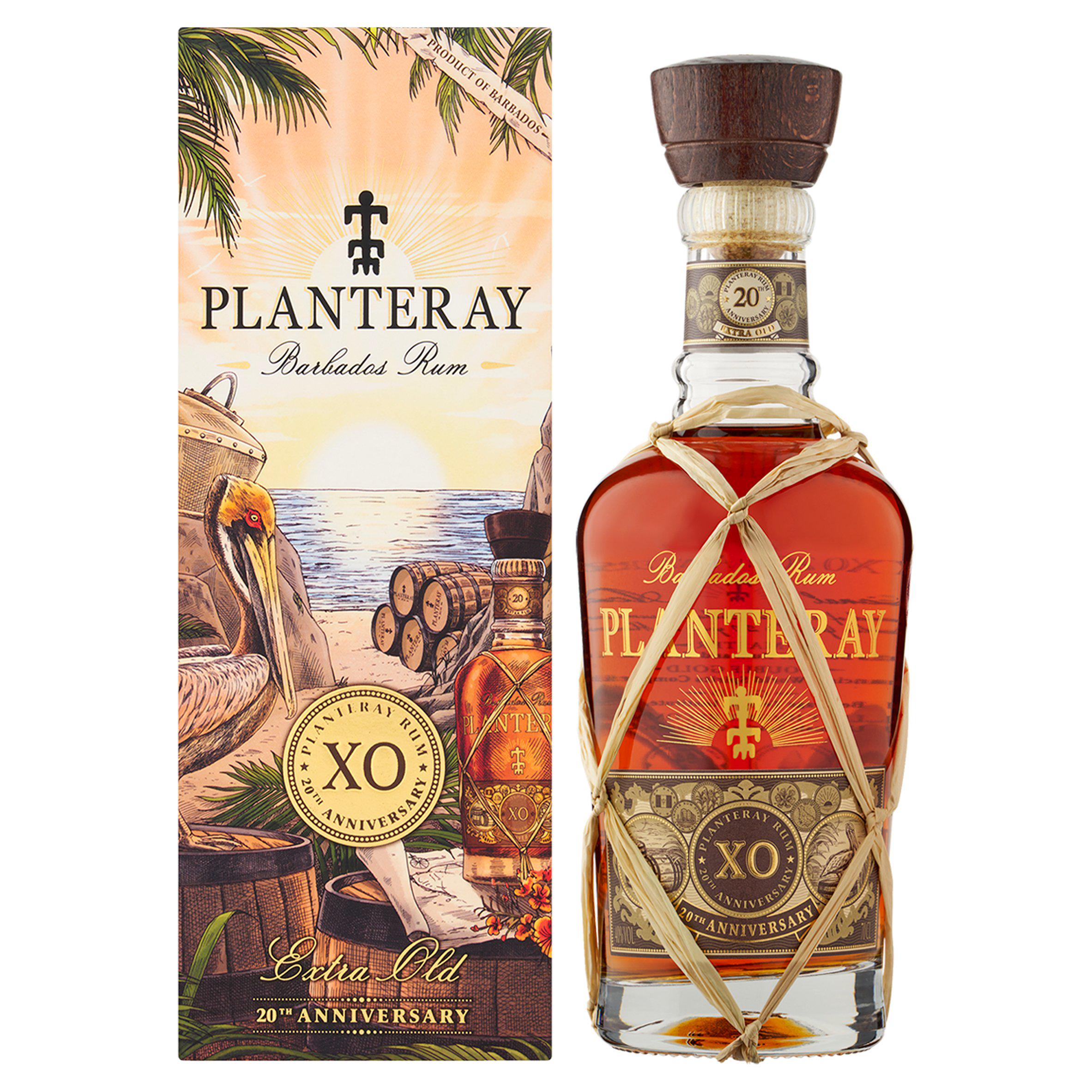 Planteray XO 20th anniversary extra old rum 70cl - British product