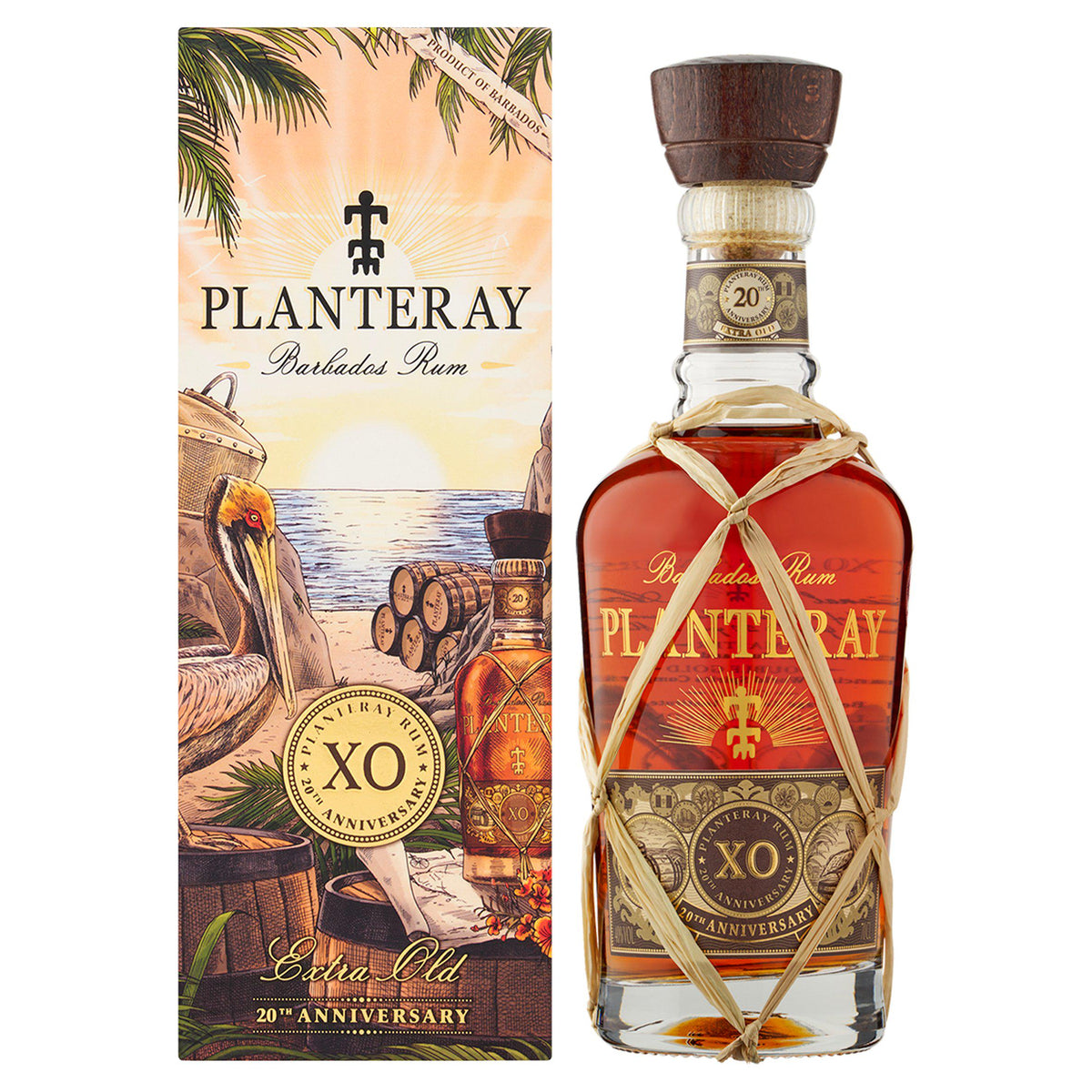 Planteray XO 20th anniversary extra old rum 70cl - British product