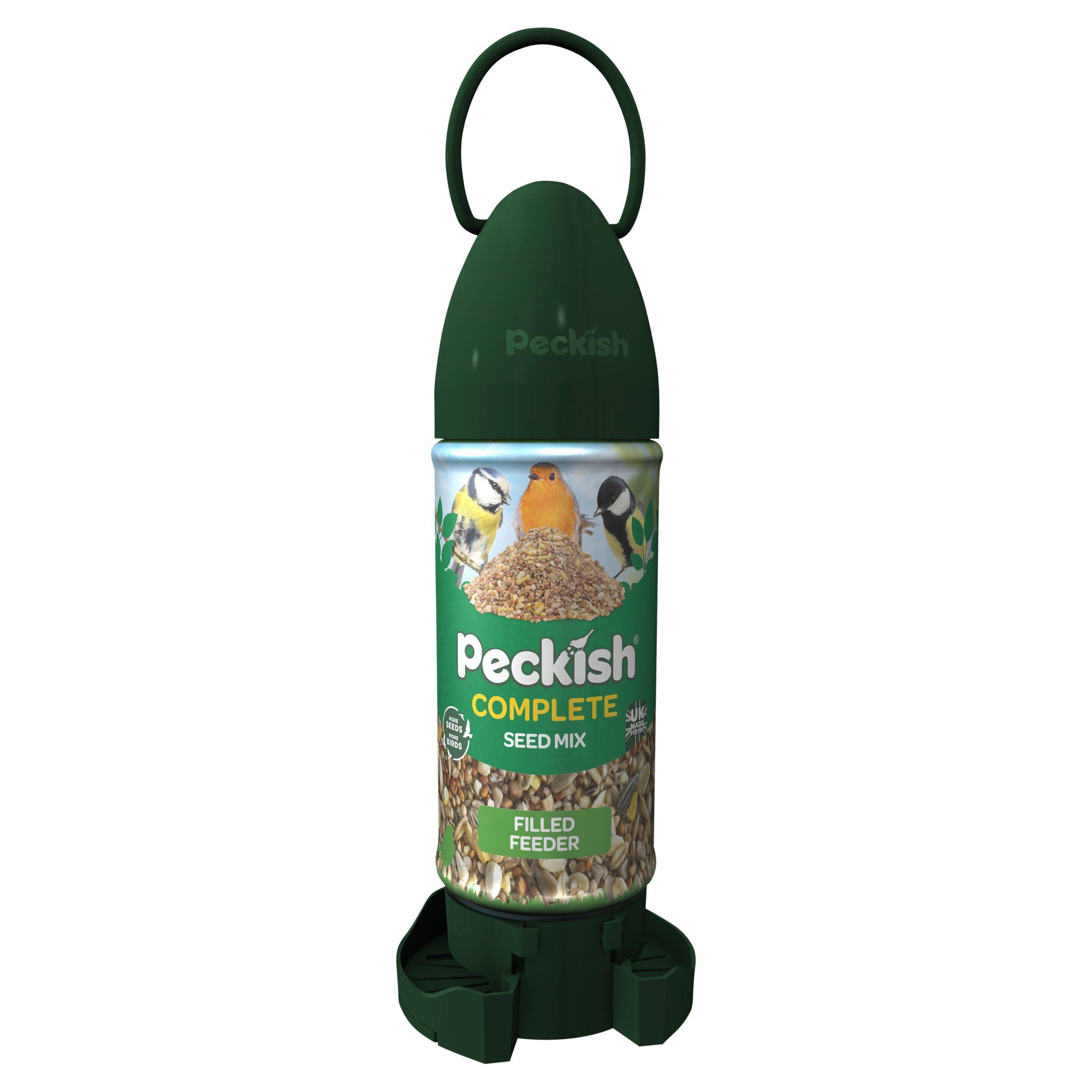 Peckish Complete Seed & Nut Mix bird feeder 400g, UK version