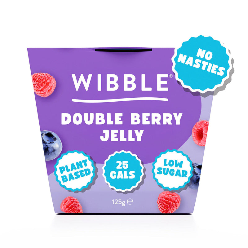 Wibble Forest Fruits jelly 125g, UK version