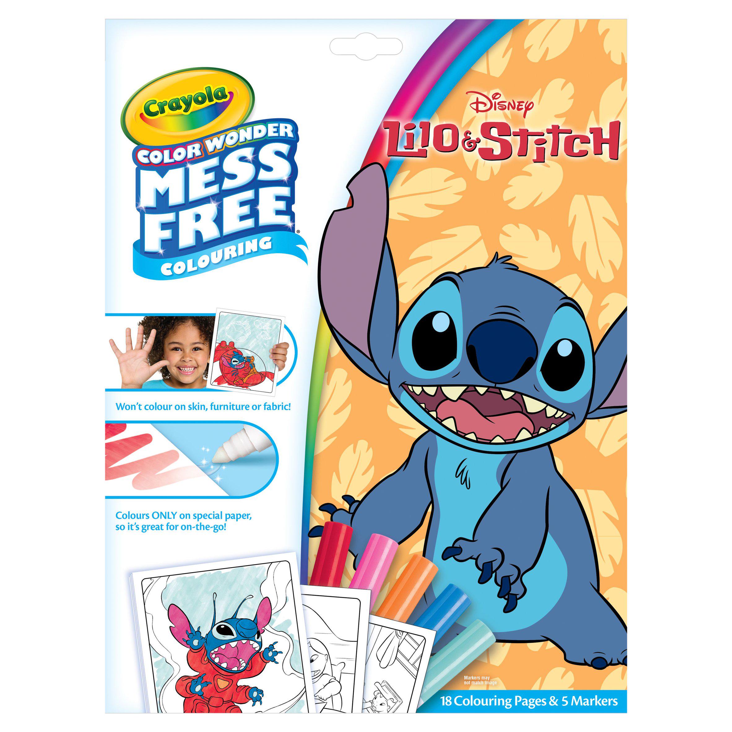 Crayola Disney Lilo & Stitch Coloring Book - British product