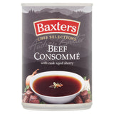Baxters beef consomme soup 400g can, imported from the UK