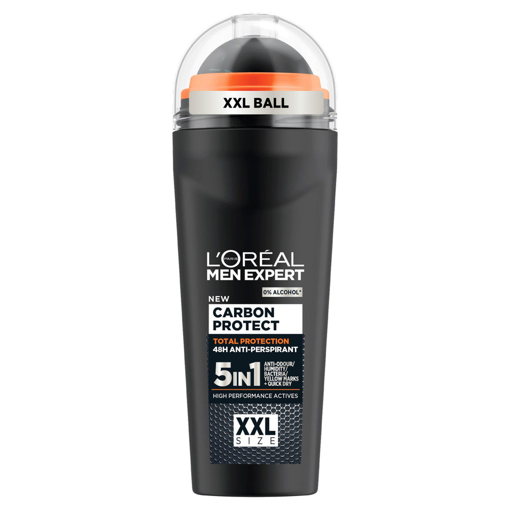 L'Oréal Men Expert Carbon Protect 48H Roll On Anti Perspirant Deodorant Large XXXL 100ml