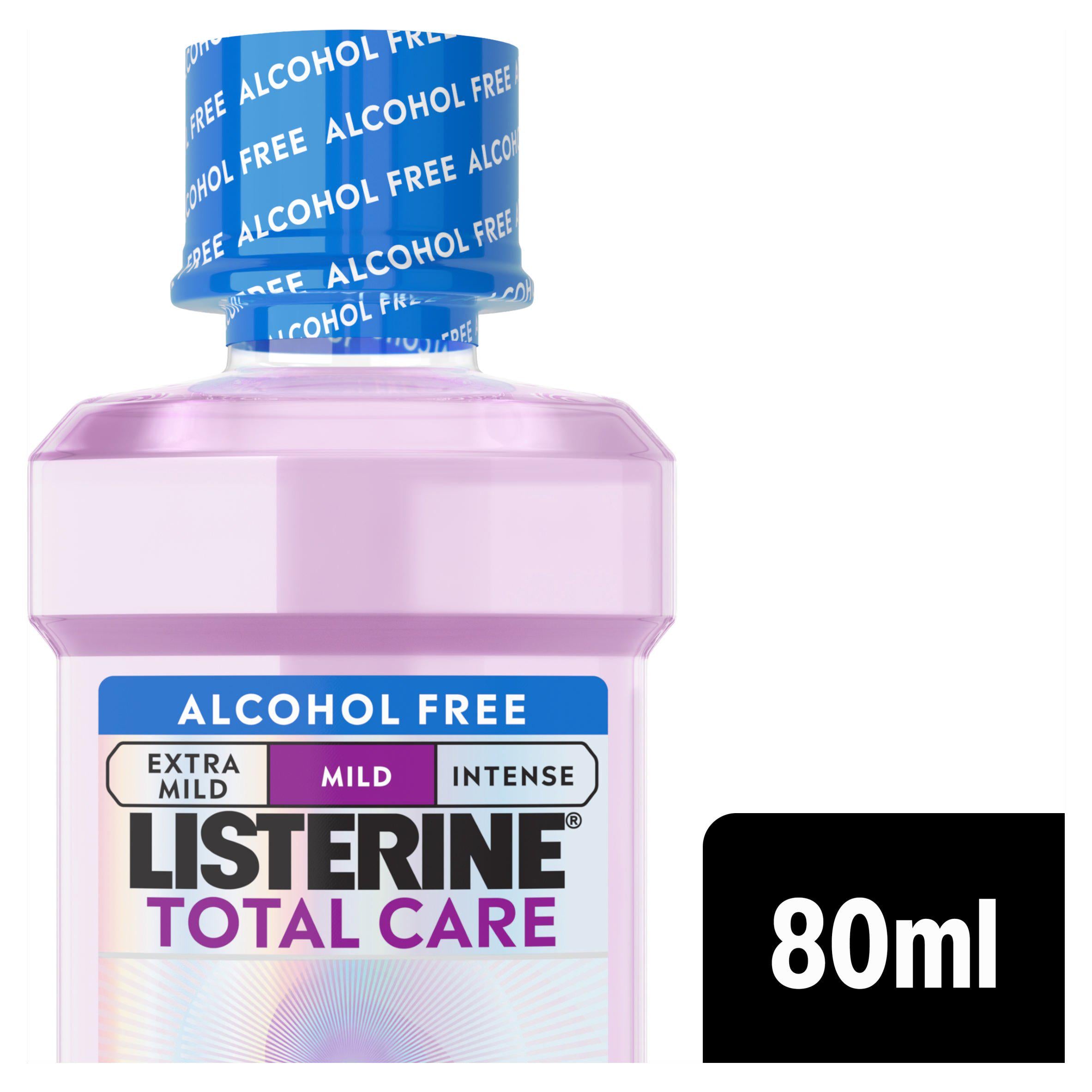 Listerine Total Care Zero Alcohol Mouthwash 80ml, UK version