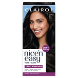 Clairol Nice'N Easy Tone+Gloss Black 200/83 hair dye - British product