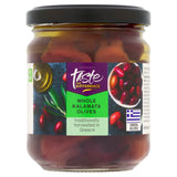 Sainsbury's whole Kalamata olives in oil 180g - British product