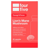 Fourfive Lion's Mane supplement 60 capsules, imported from the UK