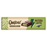 Ombar matcha latte oat milk chocolate bar 42g (British brand)
