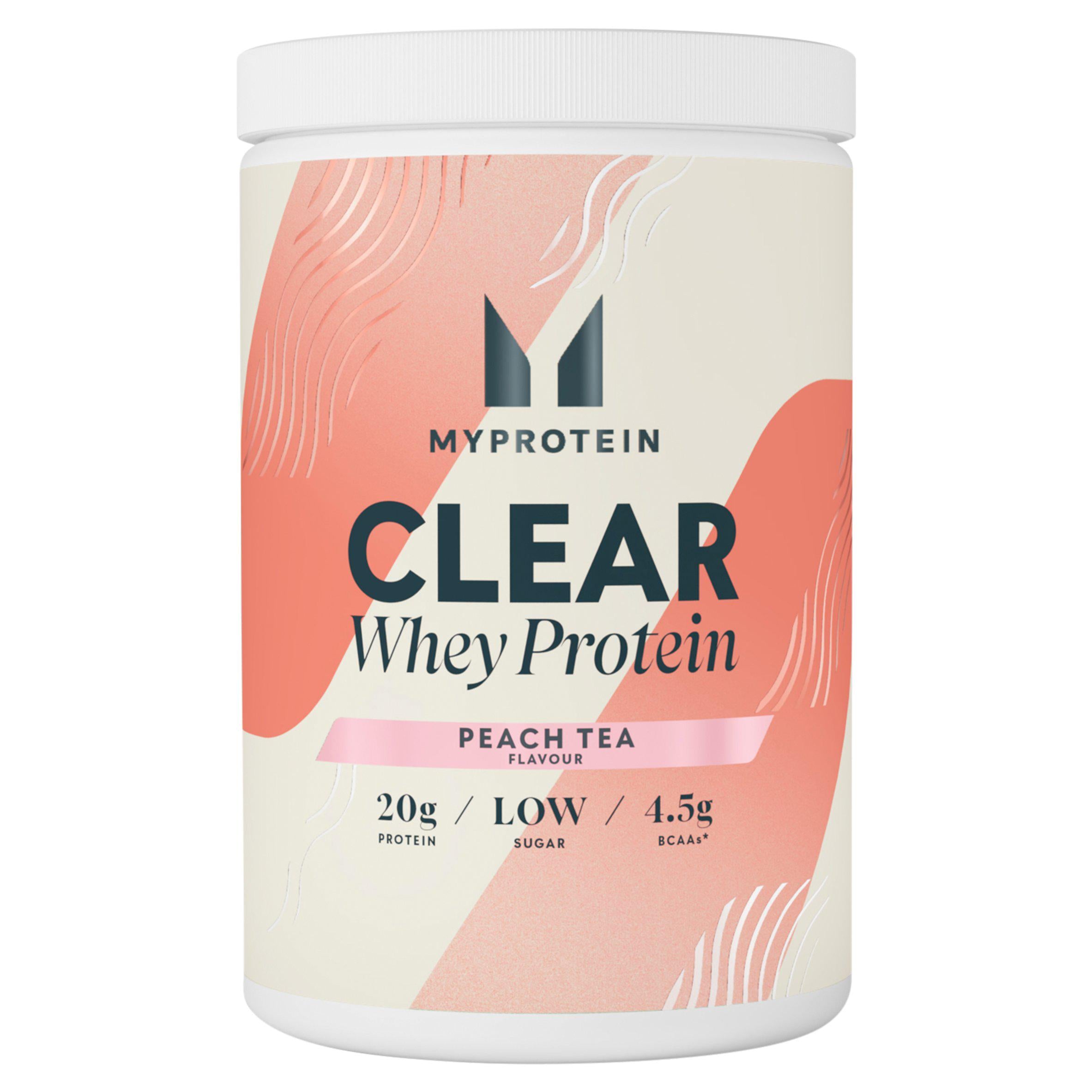 Myprotein clear whey protein peach tea flavour 10 servings, UK version