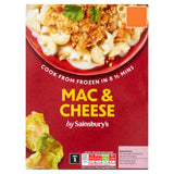 Sainsbury's frozen mac & cheese 400g, UK version