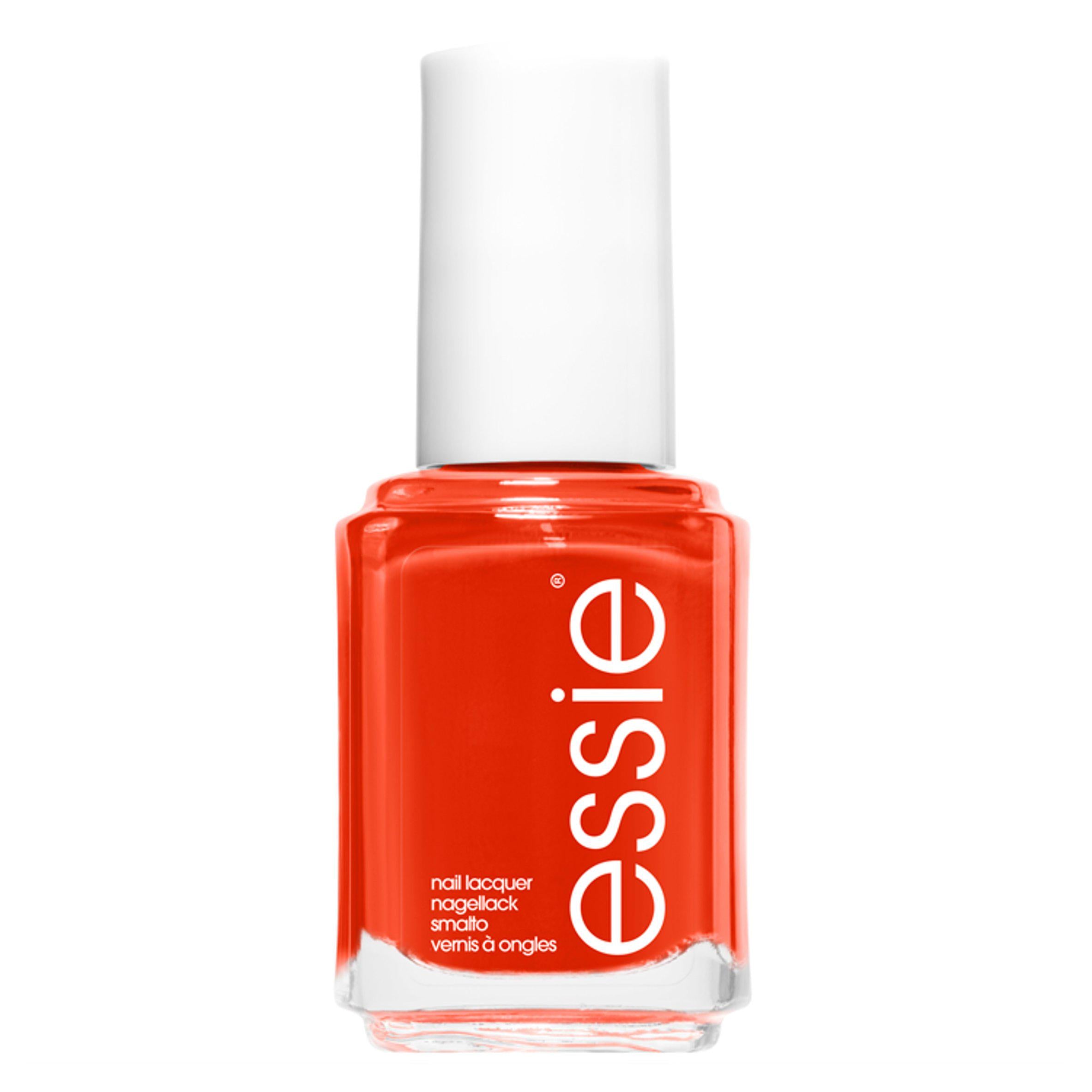 Essie Meet Me At Sunset bright orange nail polish 13.5ml, UK version